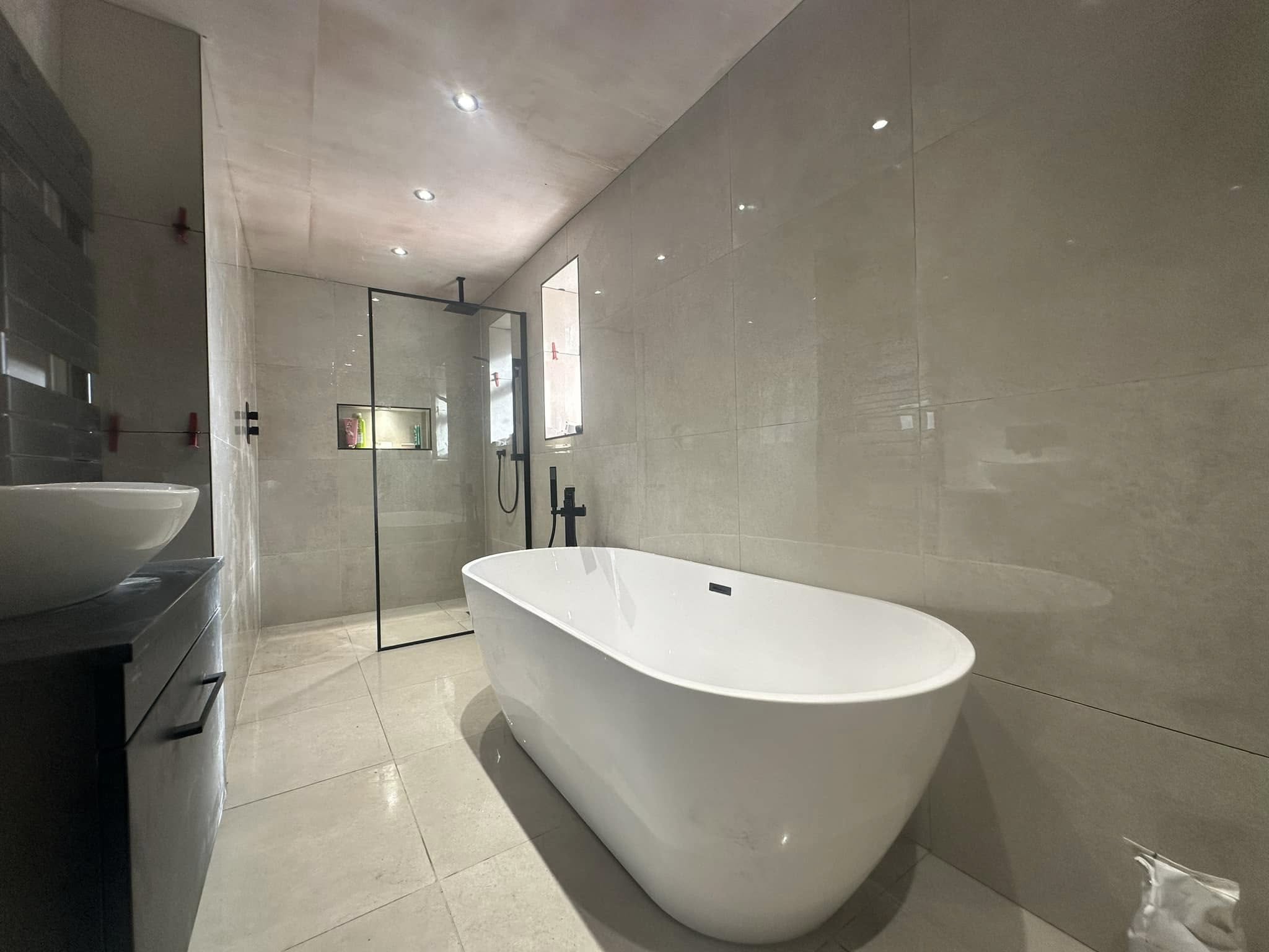 Luxury bathroom renovation